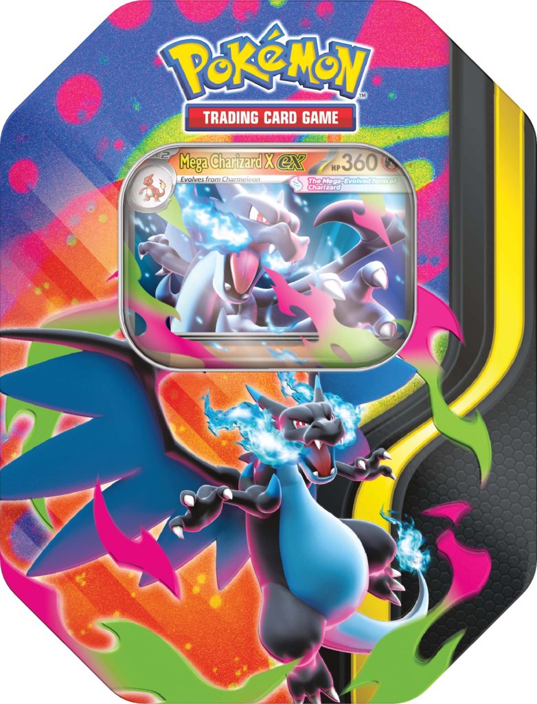 Pokemon TCG Mega Charizard ex Tin