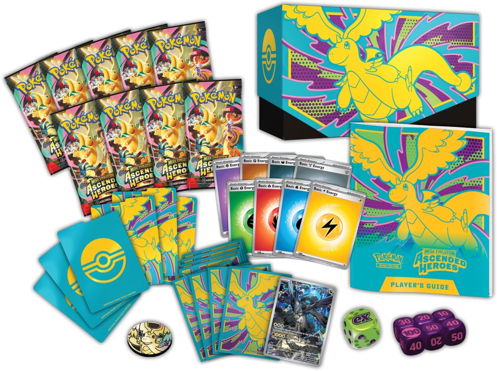 Pokemon TCG Mega Evolution Ascended Heroes ETB (Elite Trainer Box)