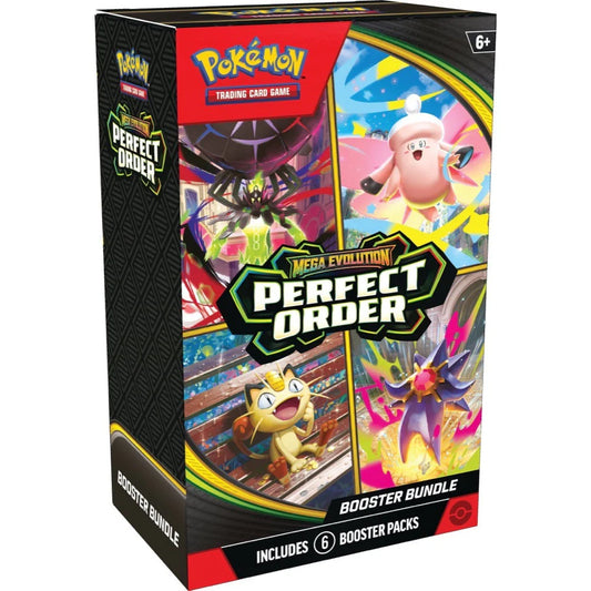 Pokemon TCG Mega Evolution Perfect Order Booster Bundles Pre-Order
