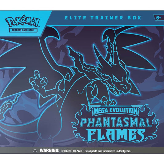 Pokemon TCG Mega Evolution: Mega Phantasmal Flames Elite Trainer Box