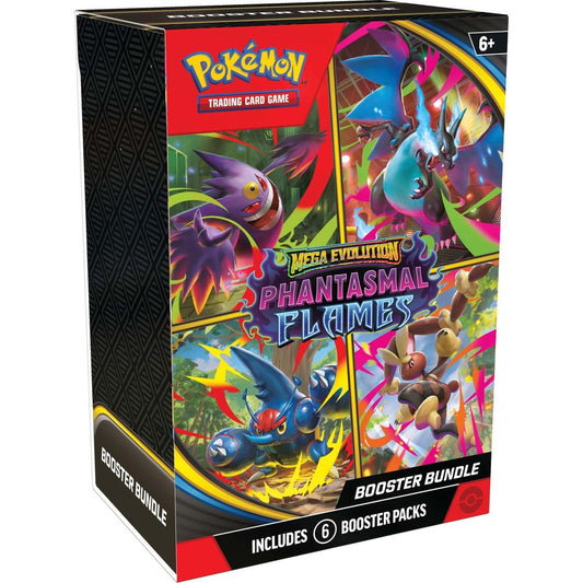 Pokemon TCG Mega Evolution: Phantasmal Flames Booster Bundle