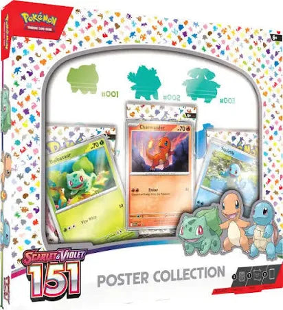 Pokemon TCG Scarlet & Violet 151 Poster Collection