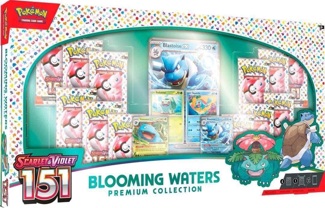 Pokemon TCG 151 Blooming Waters Case (x6 units)