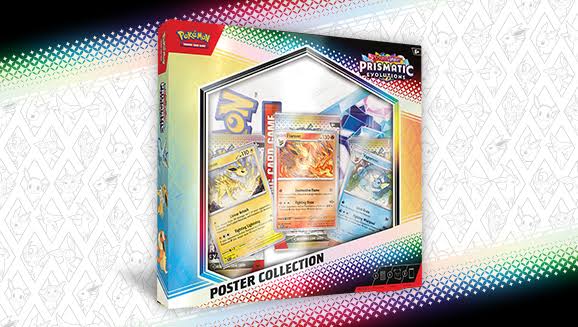 Pokémon TCG Prismatic Evolutions Poster Collection