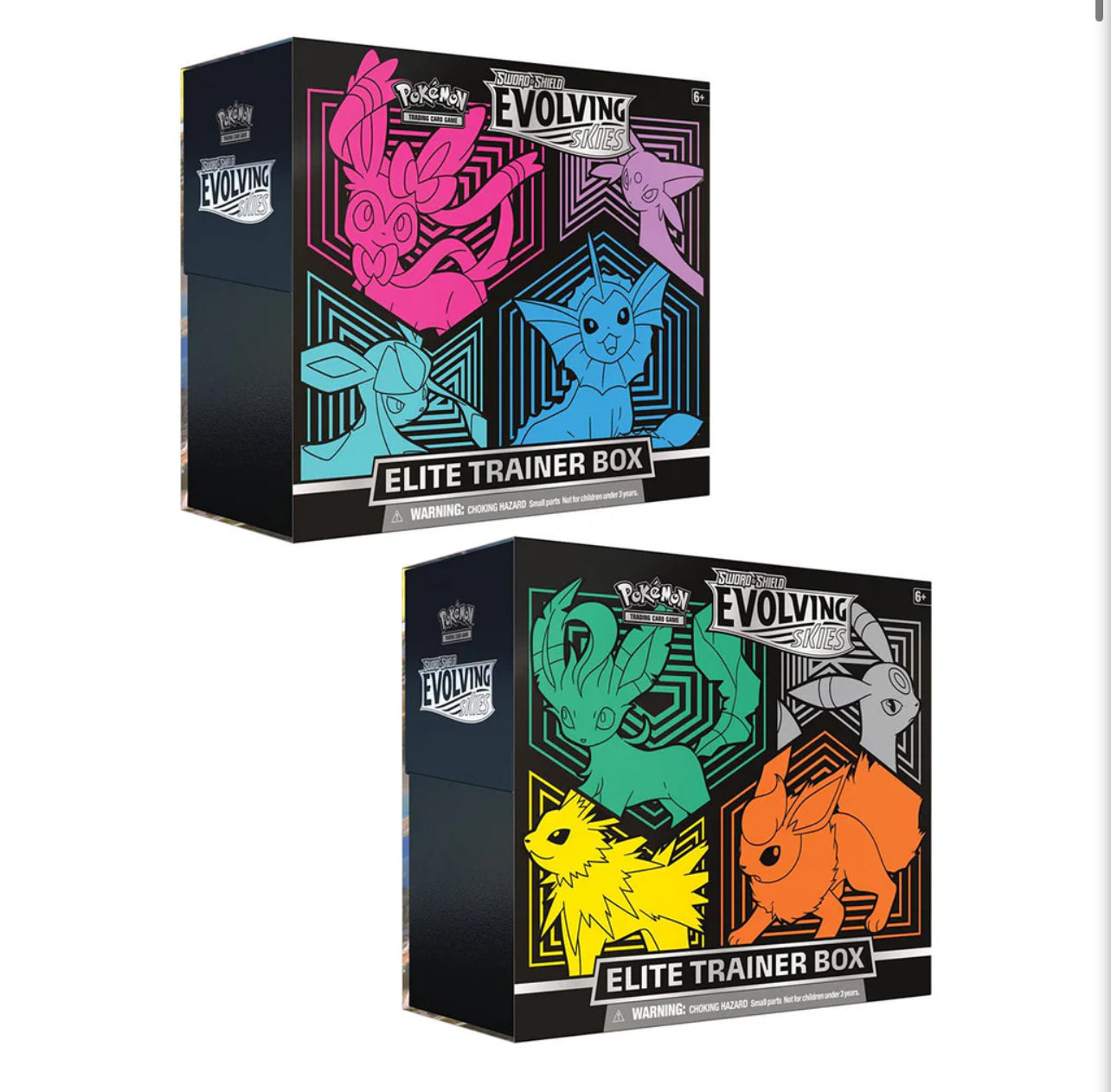 Evolving Skies Sealed ETB Case (x10 ETB’s)