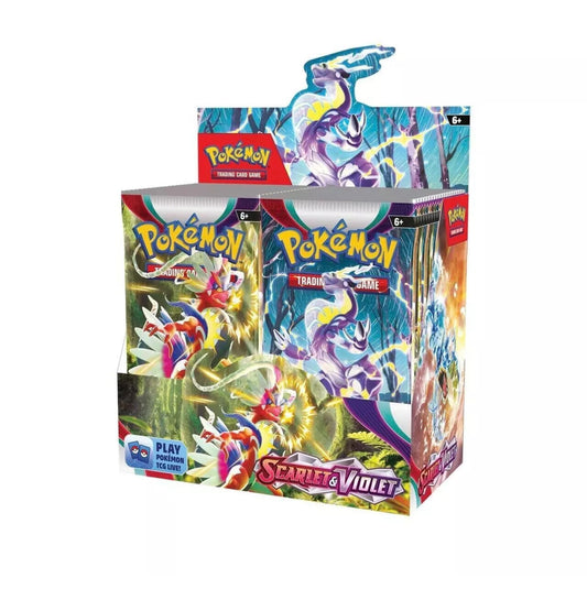 Pokémon TCG Scarlet & Violet Base Set Sealed Booster Box Case (x6 Boxes)
