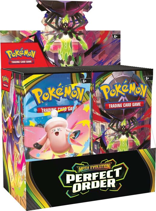 Pokemon TCG Mega Evolution - Perfect Order Booster Box Pre-Order