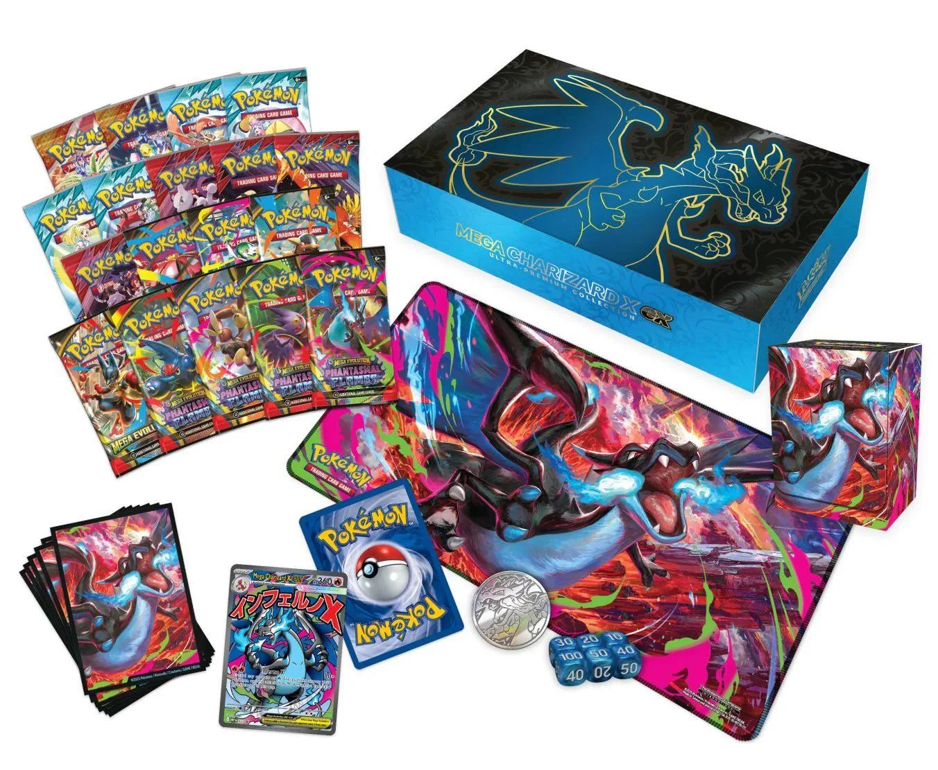 Pokemon TCG Mega Evolution: Phantasmal Flames Ultra Premium Collection