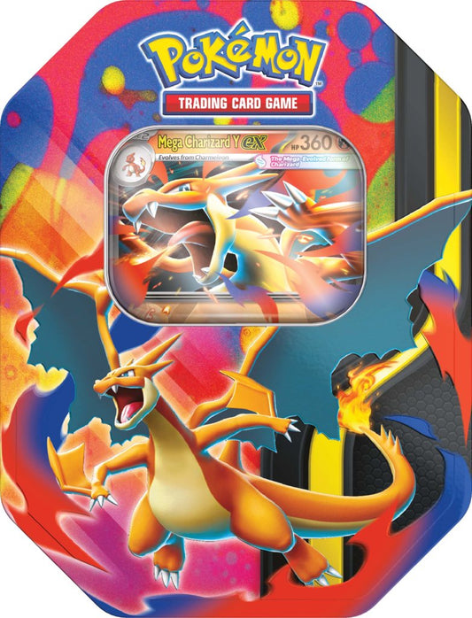 Pokemon TCG Mega Charizard ex Tin