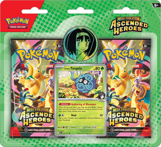 Pokemon TCG Mega Evolution Ascended Heroes Erika/Larry Collection