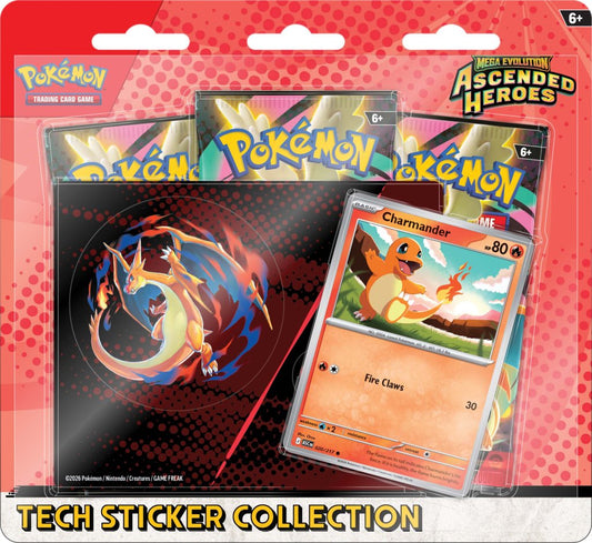 Pokemon TCG Mega Evolution - Ascended Heroes Tech Sticker Collection