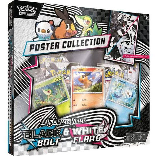 Pokémon Black Bolt and White Flare Poster Collection