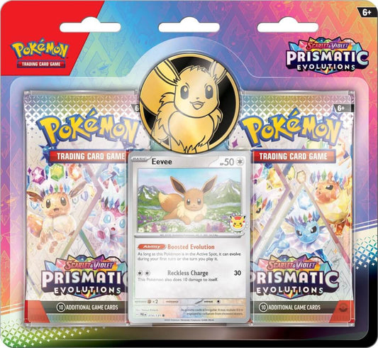 Prismatic Evolutions 2-PK Blister x 2