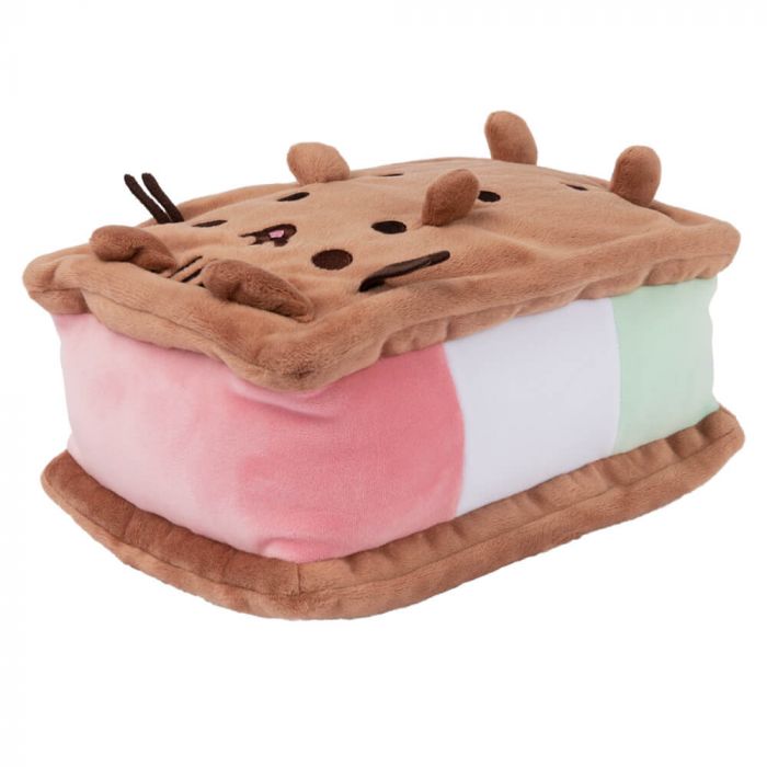 Pusheen Neapolitan Ice Cream Sandwich