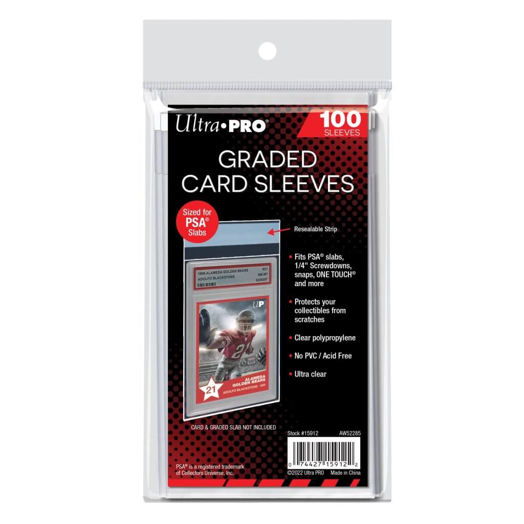 ULTRA PRO Card Sleeve - Graded- Resealable PSA