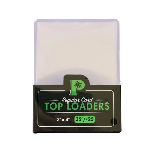 Standard 35pt Top Loaders - 25pc Pack x5 (125 total)