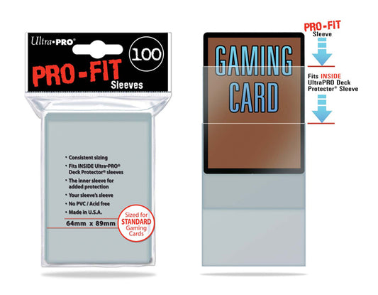 ULTRA PRO Card Sleeves - Pro-Fit Standard x4 packs