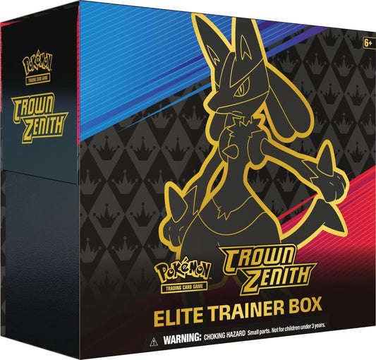 POKÉMON TCG Crown Zenith - Elite Trainer Box CASE